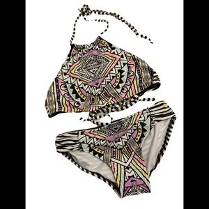 Billabong Girls 2pc Bikini Sz. 7